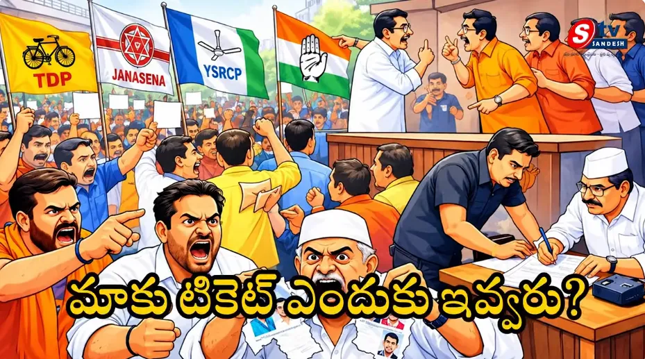 ఎన్నికల నగారా మోగింది.. టికెట్ల లొల్లి మొదలైంది! మారిన ఓటరు చైతన్యం | AP Local Body Elections Schedule